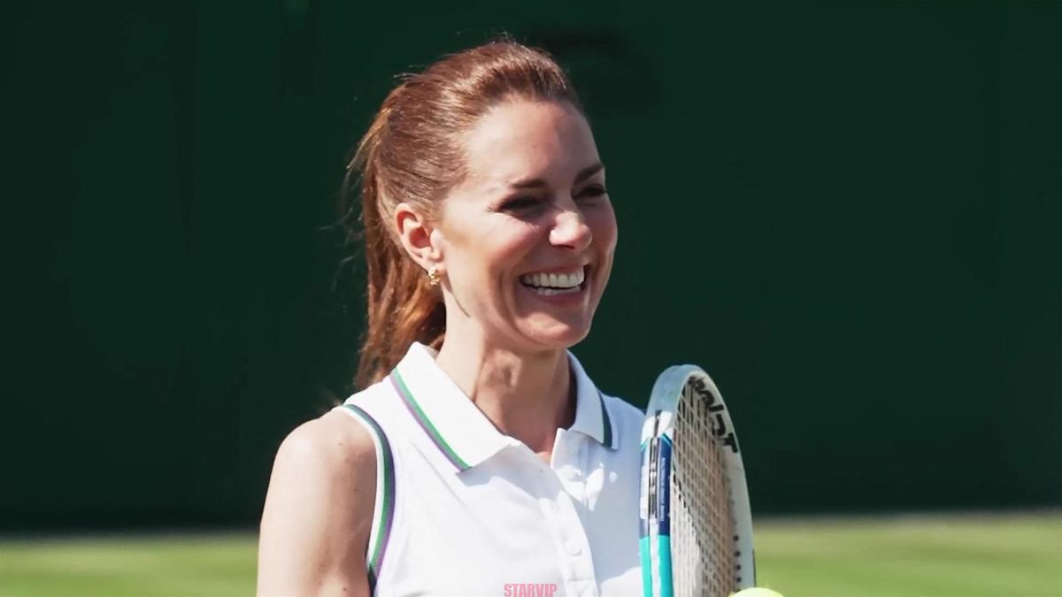 Kate Middleton rencontre Roger Federer à Wimbledon : leur match amical captivante