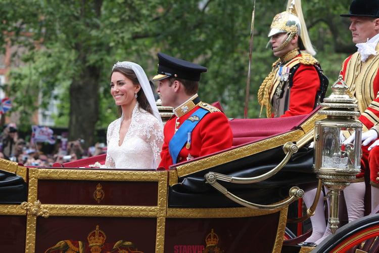 Le prince William et Kate Middleton : Leur baiser inoubliable lors de leur mariage