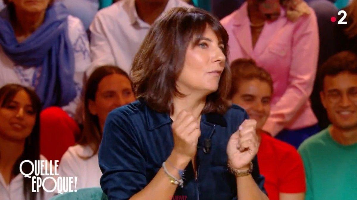 Estelle Denis révèle sa revendication fiscale sur le plateau de Léa Salamé