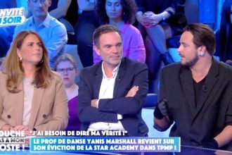 Yanis Marshall et Yann Moix : tension palpable et piques acerbes envers TPMP