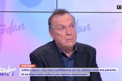 Julien Lepers brise le silence : son confession déchirante sur une histoire d’amour tragique