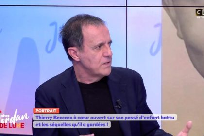 Thierry Beccaro bouleversant : ses confessions sur son enfance marquée par la violence